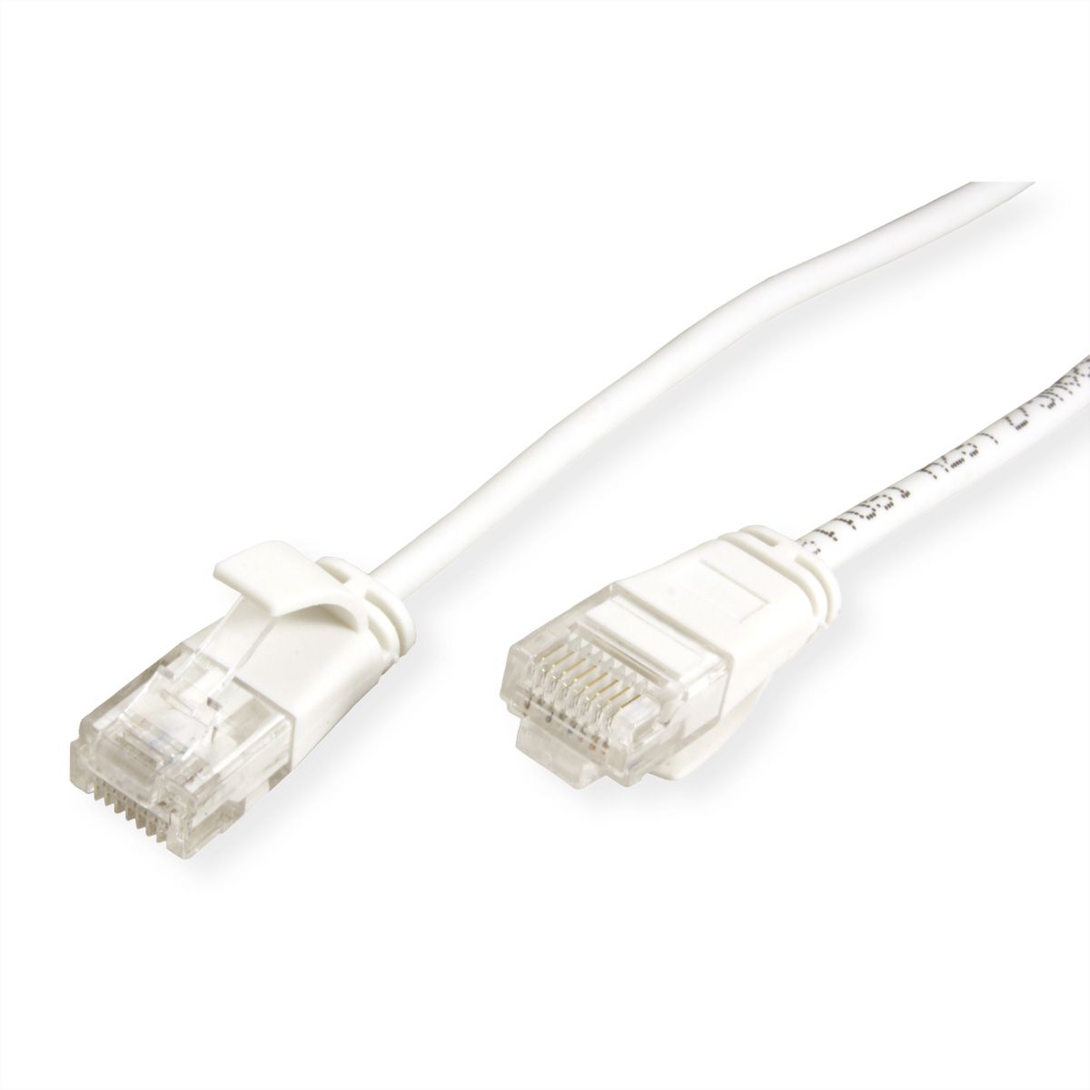 ROLINE UTP Data Center Patch Cord Cat.6A (Class EA), LSOH, Slim, white, 2 m