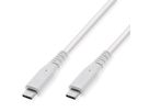 VALUE USB 3.2 Gen 2 Compatible Cable, PD (Power Delivery) 60W, C-C, M/M, white, 3 m