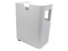 VALUE Open Shelf Mobile Cabinet, white
