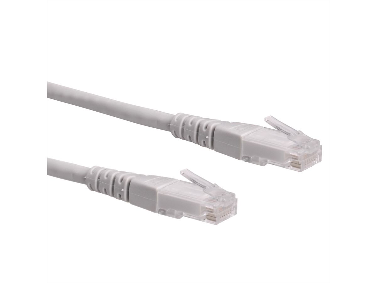 ROLINE UTP Patch Cord, Cat.6 (Class E), grey, 3 m