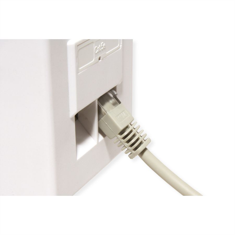 STANDARD UTP Patch Cord Cat.5e (Class D), beige, 5 m