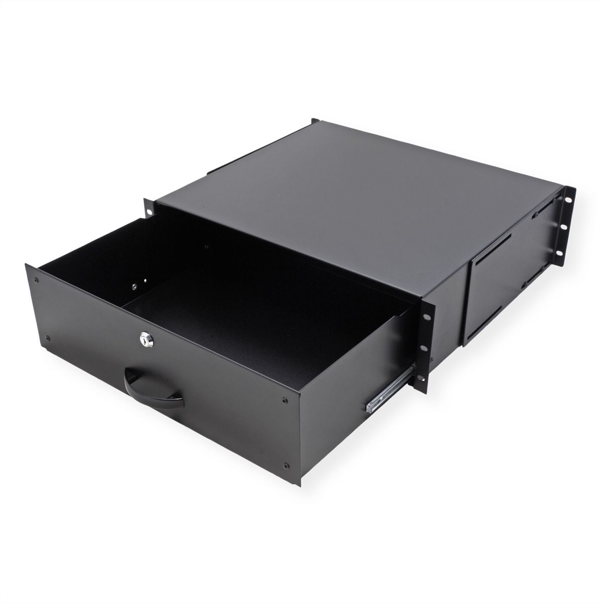 ROLINE 19-inch keyboard drawer 3 U, 400 T lockable black