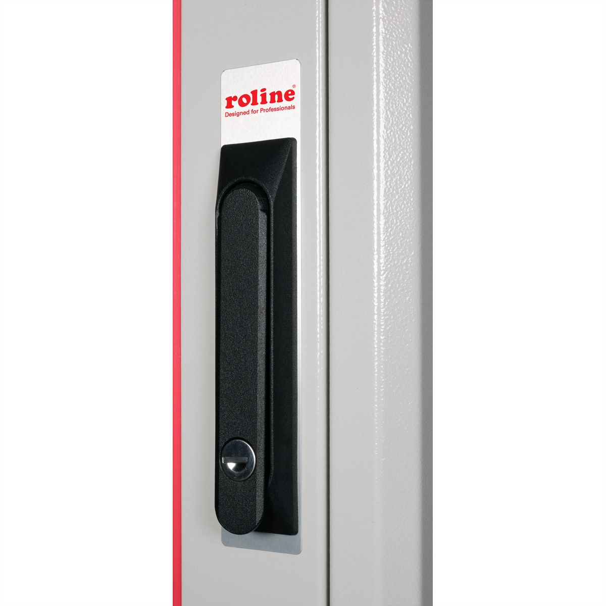 ROLINE 19-inch network cabinet Pro 22 U, 600x800 WxD glass door grey