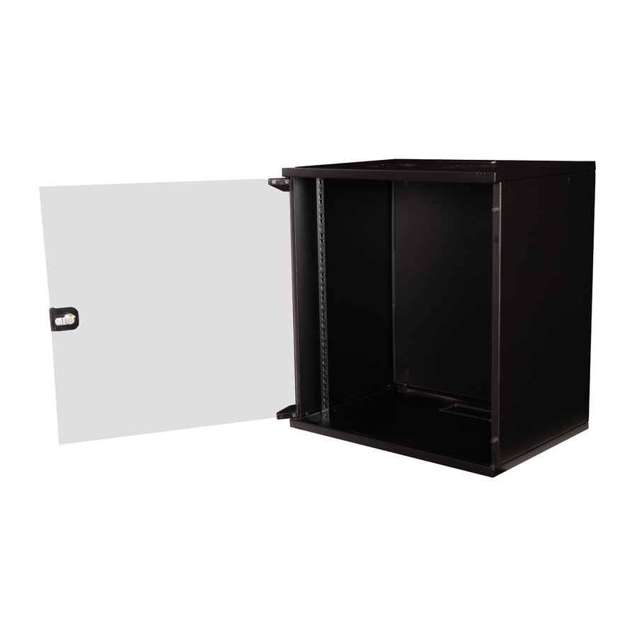 ROLINE 19-inch wall-mounted housing Basic 12 U, 540x400 WxD kit black