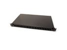 VALUE 19" FO Splice Box, empty, 1U, 24x SC DX / 24x LC quadruple, extendable