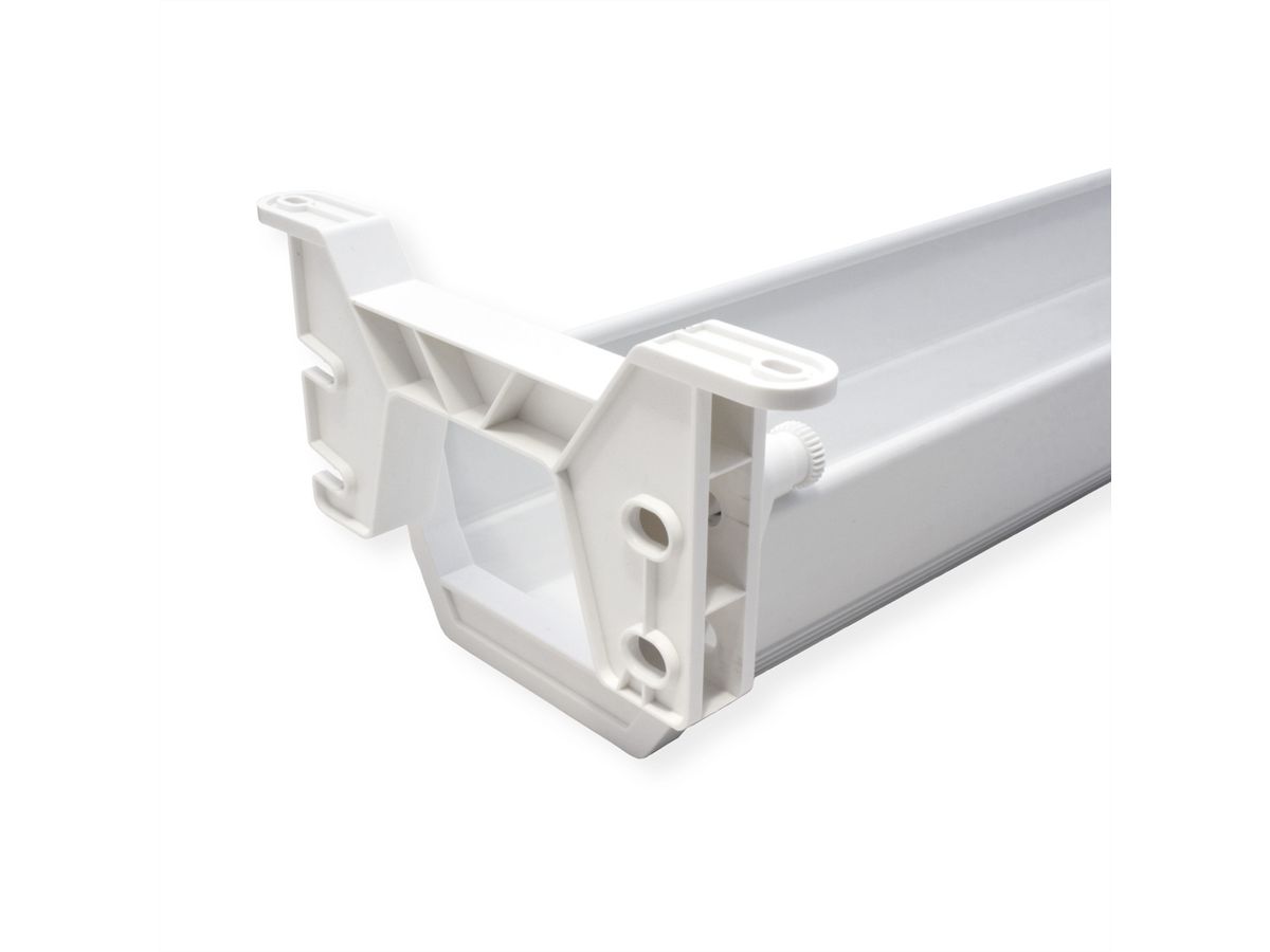 ROLINE Cable Organizer, Under Desk Mount, white, 44.9 cm