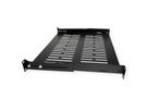 VALUE 19"-Fixed Shelf, 485 x 350mm, 1U, max. 25kg, black