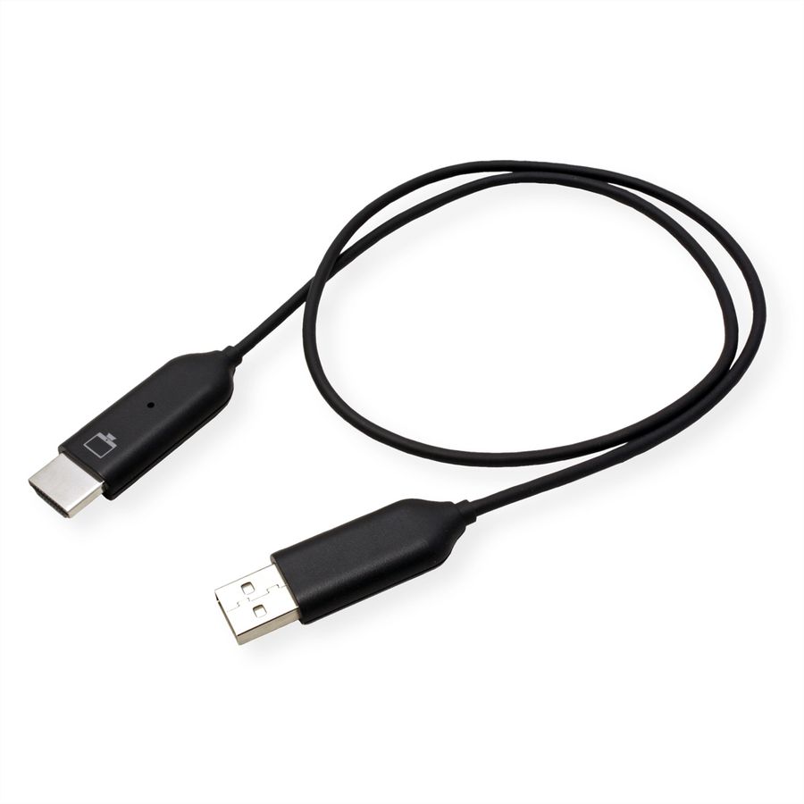 ROLINE Wireless Extender Set, TX+RX, Wireless USB-C-HDMI, 1080p, 20 m