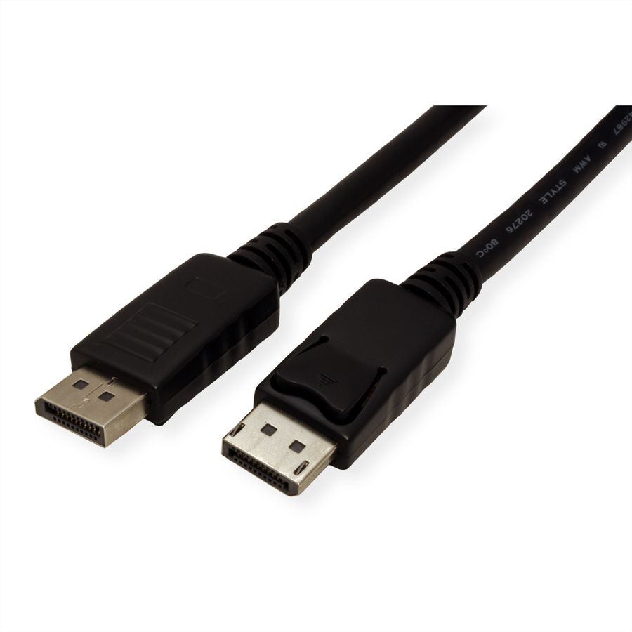 VALUE DisplayPort Cable, DP-DP, M/M, black, 1 m
