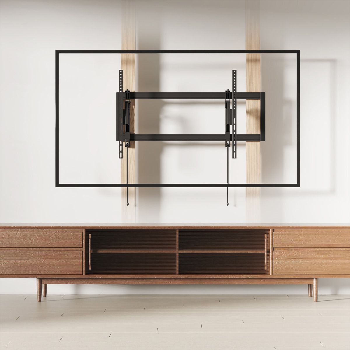VALUE Heavy-Duty TV Wall Mount, <80 kg, <266,7 cm (105"), VESA 1000x600, extendable and tiltable