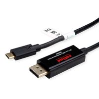 ROLINE Type C - DisplayPort Cable, M/M, bidirectional, 2 m
