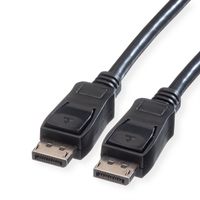 VALUE DisplayPort Cable, DP-DP, M/M, black, 1 m