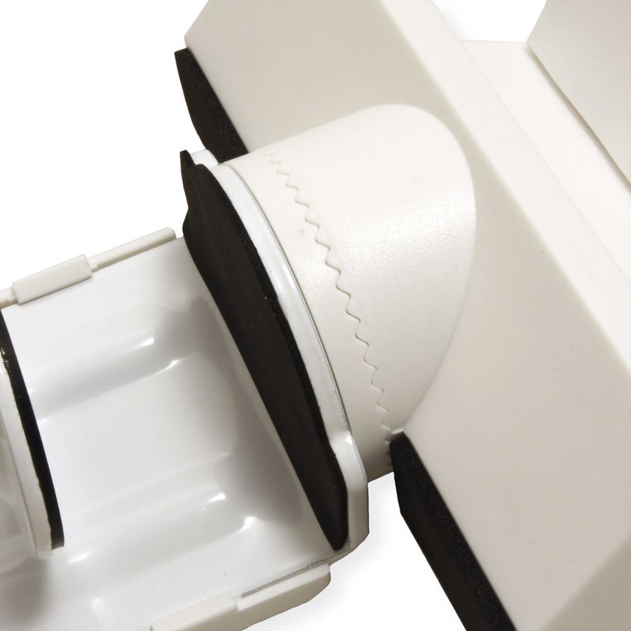 VALUE Clamp-On Power Strip Holder, 360°, white
