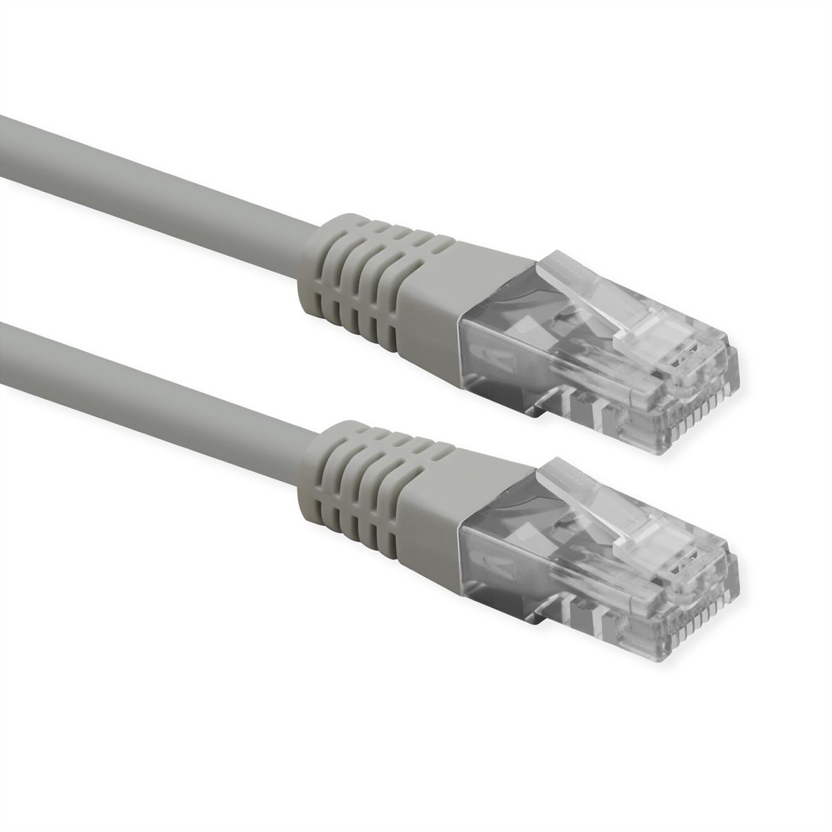 ROLINE UTP Patch Cord, Cat.6 (Class E), PoE, grey, 5 m