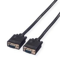 ROLINE SVGA Cable, HD15, M/M, 10 m