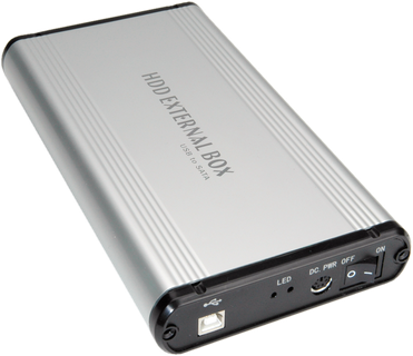 External HDD enclosure
