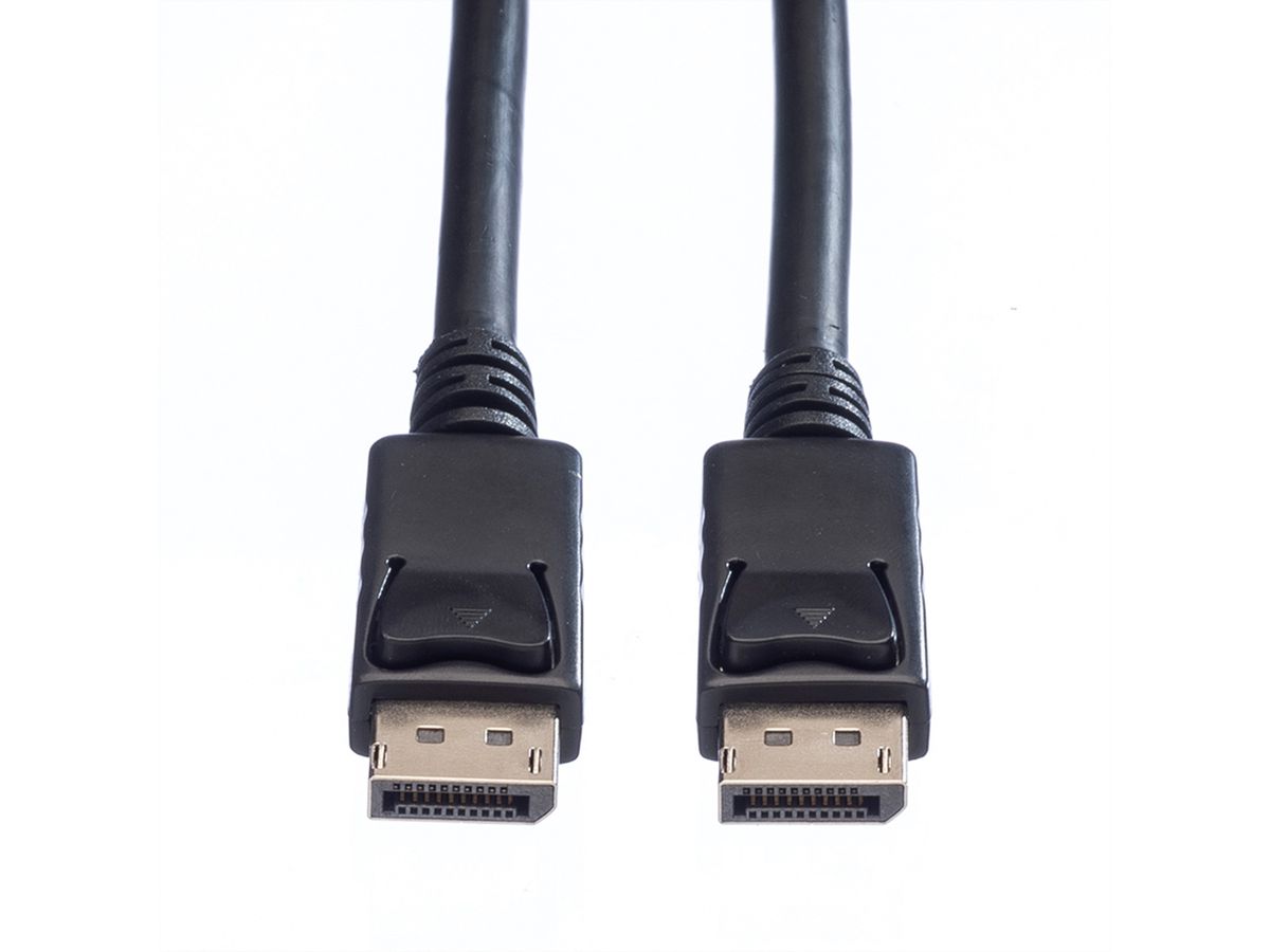 VALUE DisplayPort Cable, DP-DP, LSOH, M/M, black, 5 m