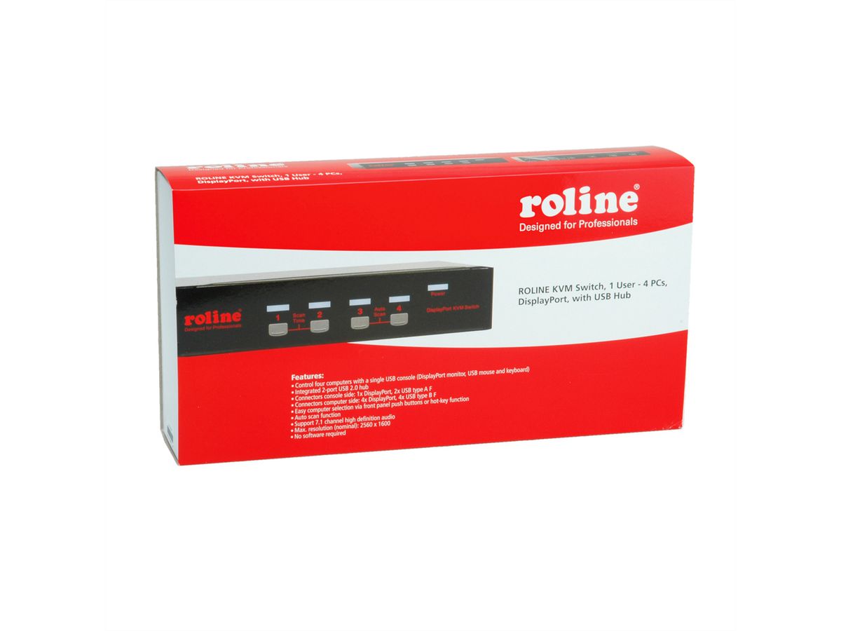 ROLINE Support sous bureau pour KVM/NUC/Mini PC/Thin Clients - SECOMP France