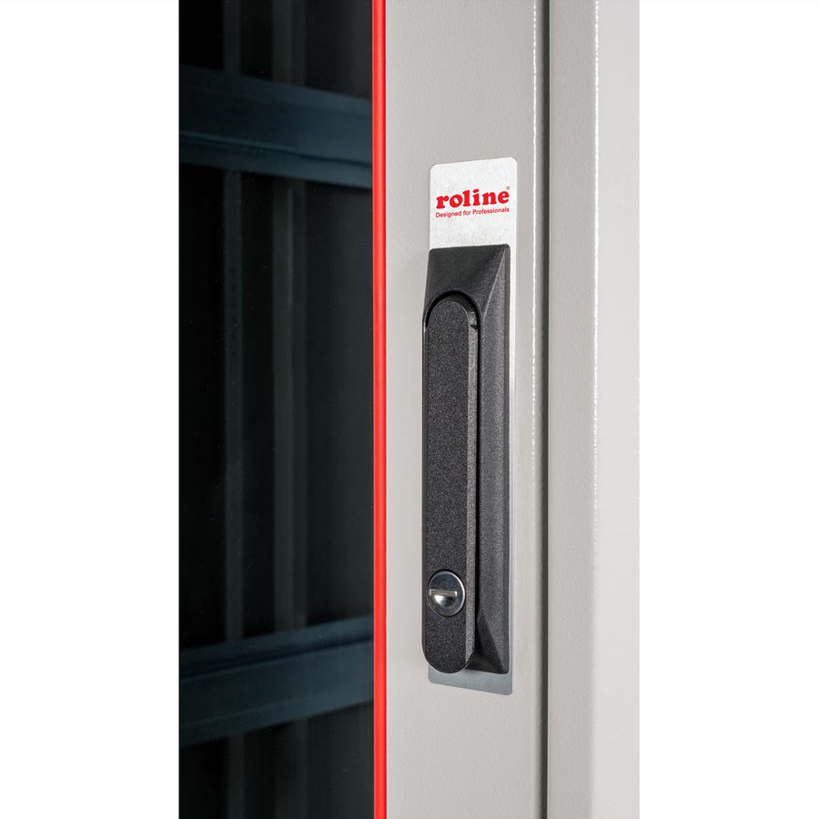 ROLINE 19-inch Network Cabinet Pro 47 U, 800x800 WxD glass door grey