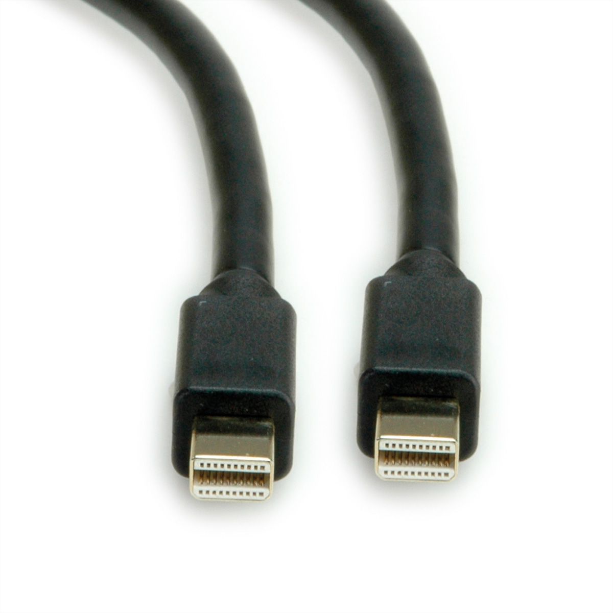 ROLINE Mini DisplayPort Cable, v1.4, mDP-mDP, M/M, black, 1 m