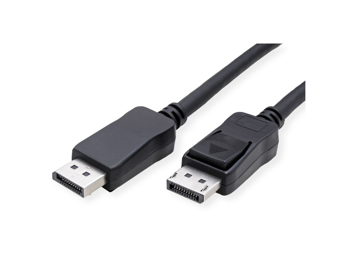 VALUE DisplayPort Cable, DP-DP, M/M, black, 2 m