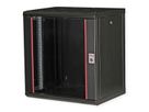 ROLINE 19-inch wall-mounted housing Pro 12 U, 600x450 WxD black