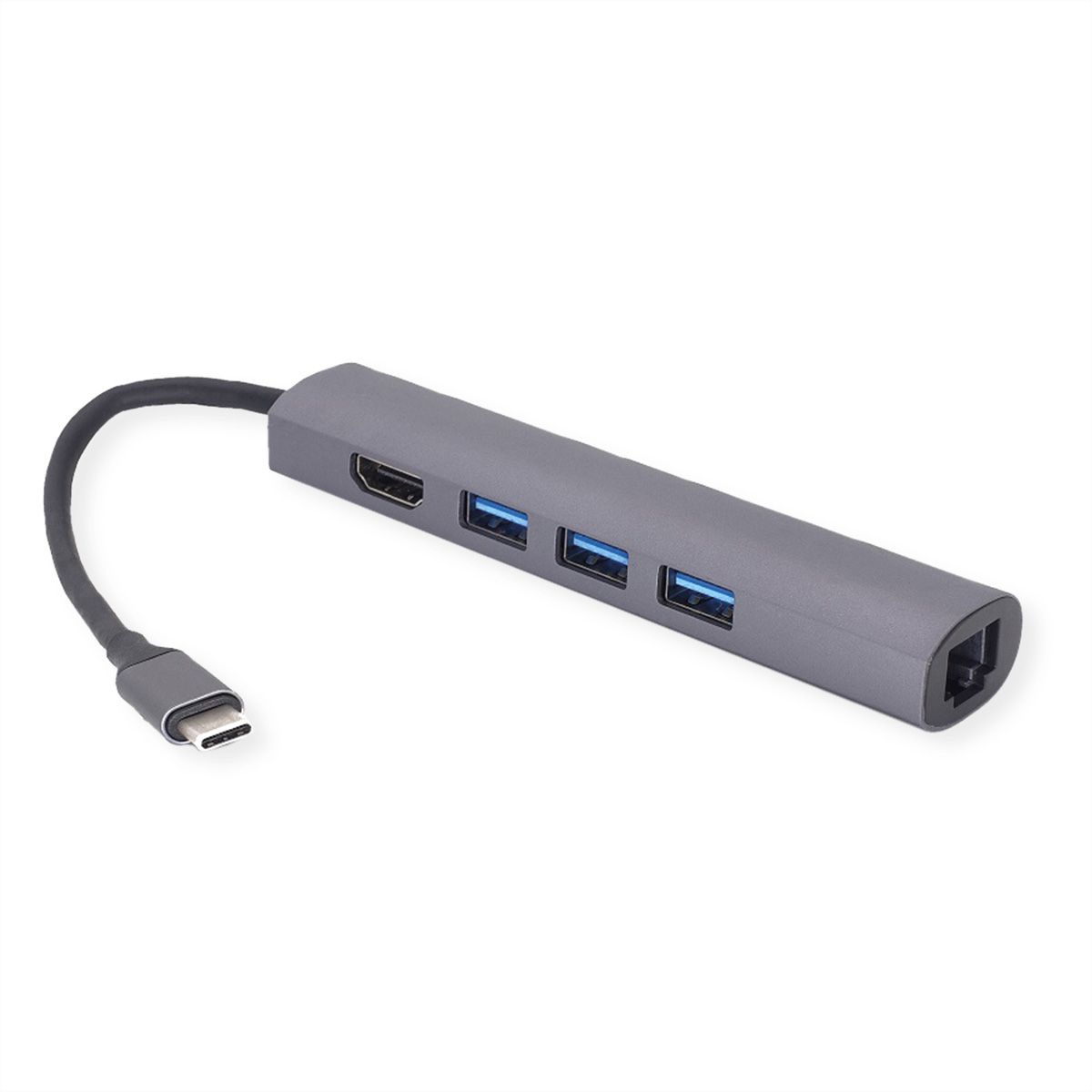 USB-C One Gigabit Ethernet Three USB-a 4-Port Mini Dock - USB and USB