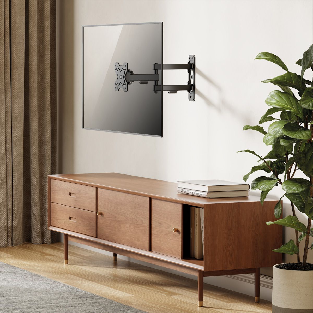 VALUE TV Monitor Arm, Wall Mount, 3 joints, 13–32 inch, max. 20 kg