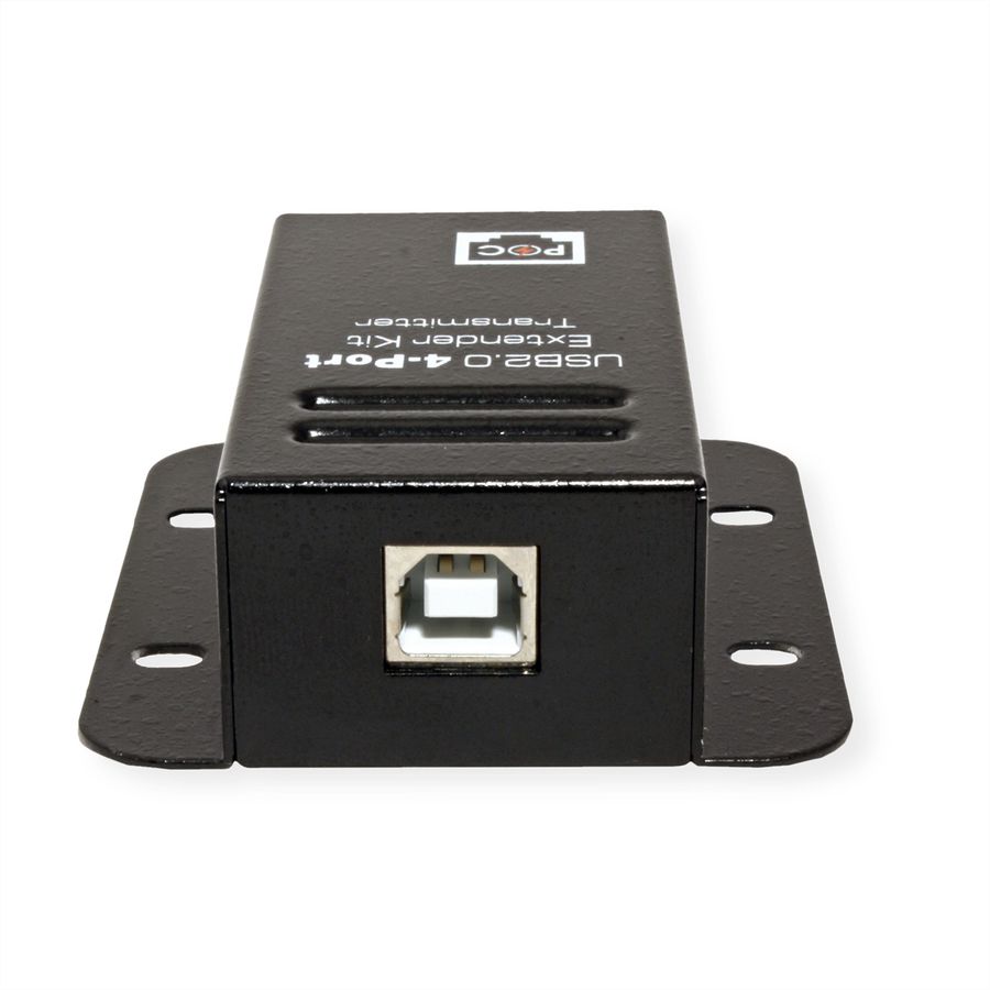 ROLINE USB 2.0 Extender over RJ-45, PoC, 4x USB, max. 50m