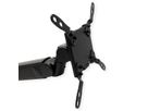 ROLINE Monitor Arm, Pole-Mounted, Gas Spring, < 144.78 cm (57"), Heavy Duty < 27 kg, black