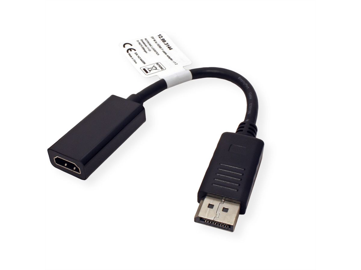 VALUE Cableadapter v1.2 DP M HDMI F SECOMP International AG