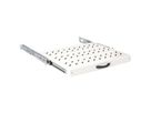 ROLINE 19-inch shelf 1 U, Extendable 350 T 25 kg grey