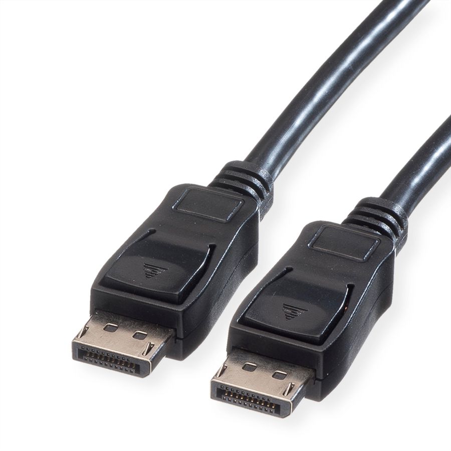 VALUE DisplayPort Cable, DP-DP, M/M, black, 1 m