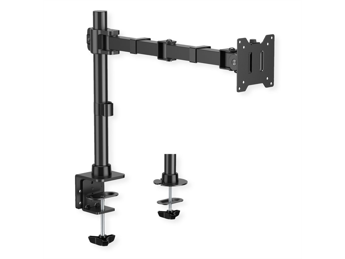 VALUE Monitor Arm, Pole-Mounted, < 124,46cm (49"), Heavy Duty < 20 kg
