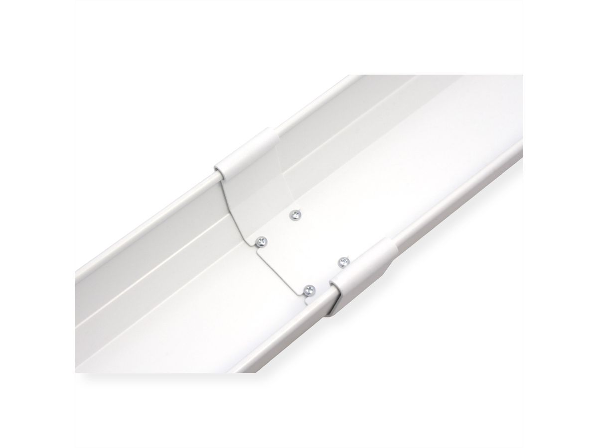 ROLINE Cable Organizer, Under Desk Mount, white, 85.8 cm