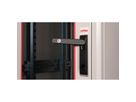 ROLINE 19-inch network cabinet Basic 32 U, 600x600 WxD glass door grey