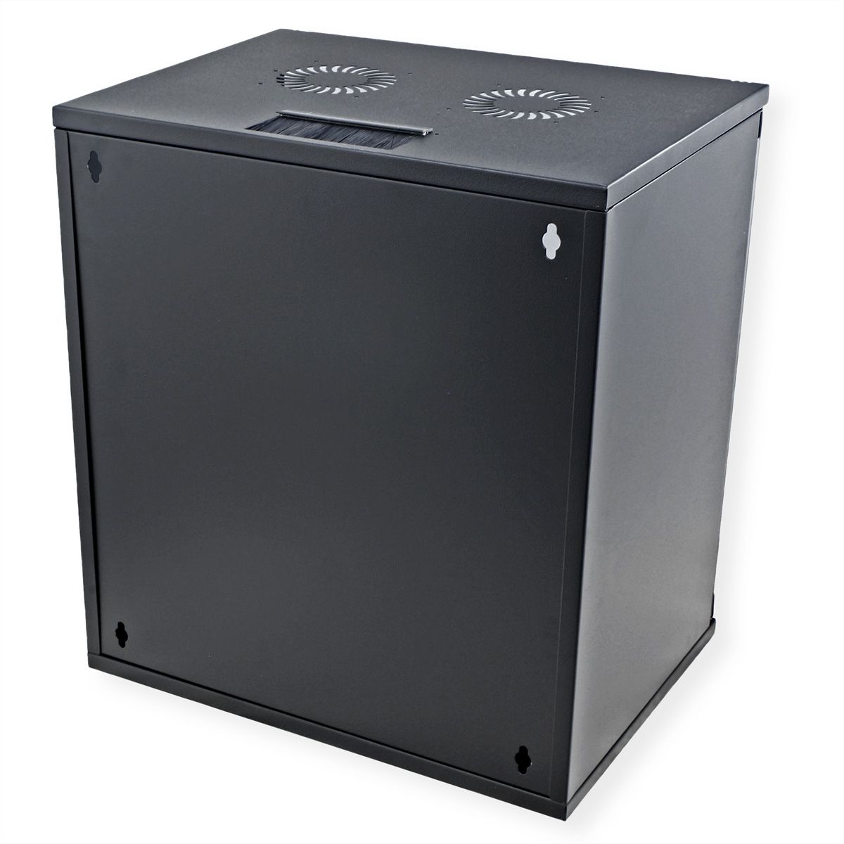 ROLINE 19-inch wall-mounted housing Basic 12 U, 540x400 WxD kit black