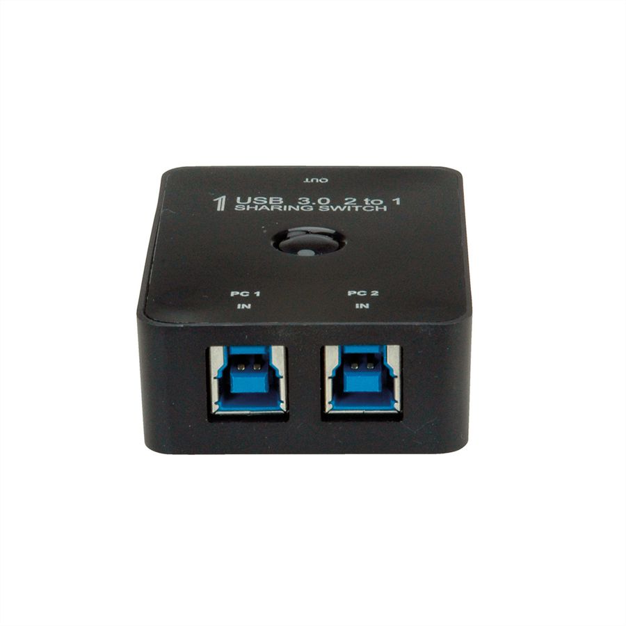 VALUE Manual USB 3.2 Gen 1 Switch, 2 Ports