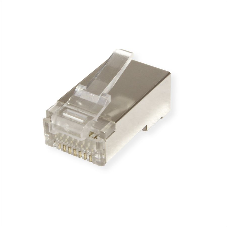 VALUE Cat.6/6A Modular Plug, STP, for Stranded Wire, 10 pcs.