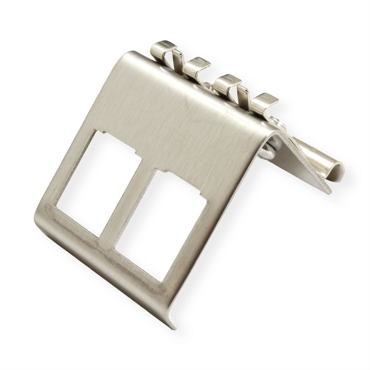 VALUE DIN Rail Adapter, empty, 2x Keystones