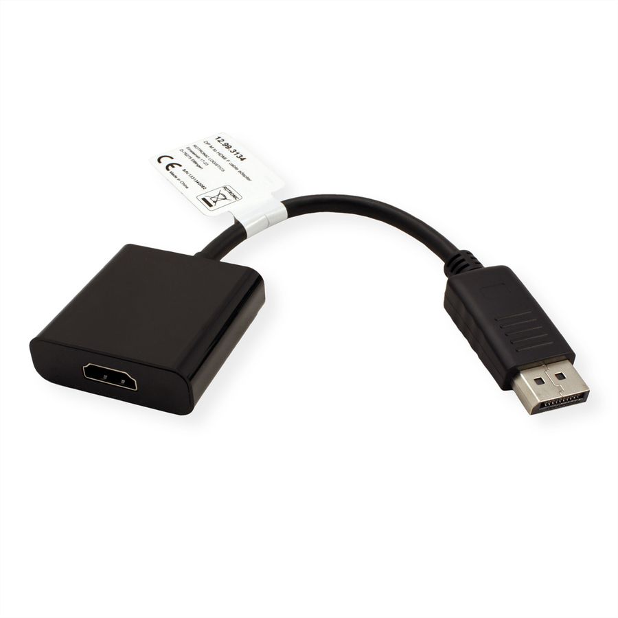 VALUE Cableadapter, DP M - HDMI F