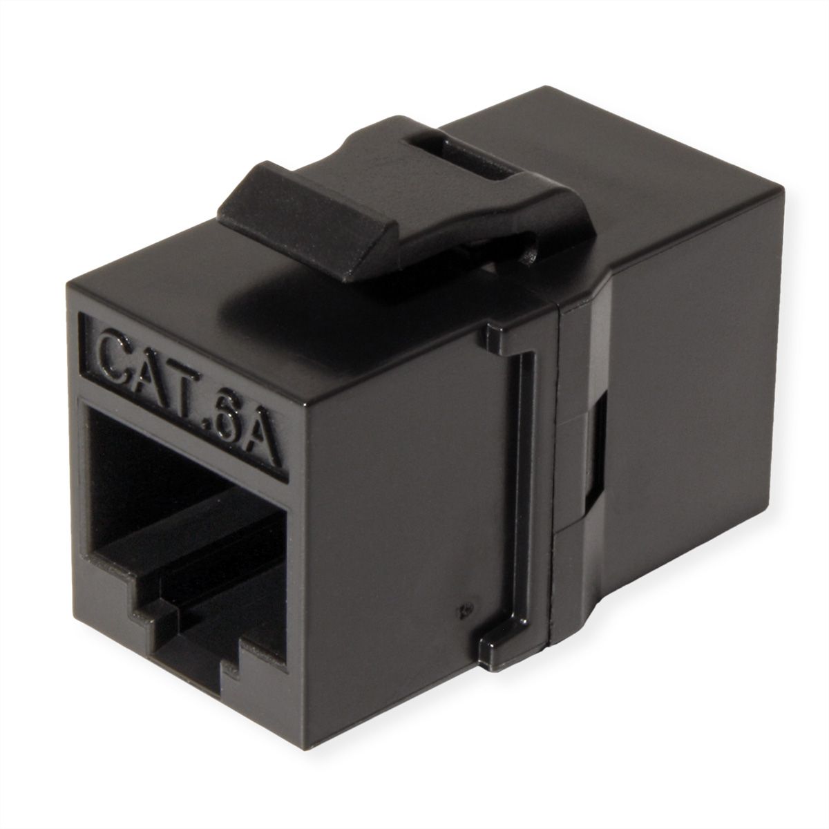 ROLINE RJ-45 Keystone Modular Coupler, Cat.6 (Class E), UTP, black