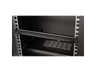 ROLINE 10-inch cable feed, with brush strip 0.5U black