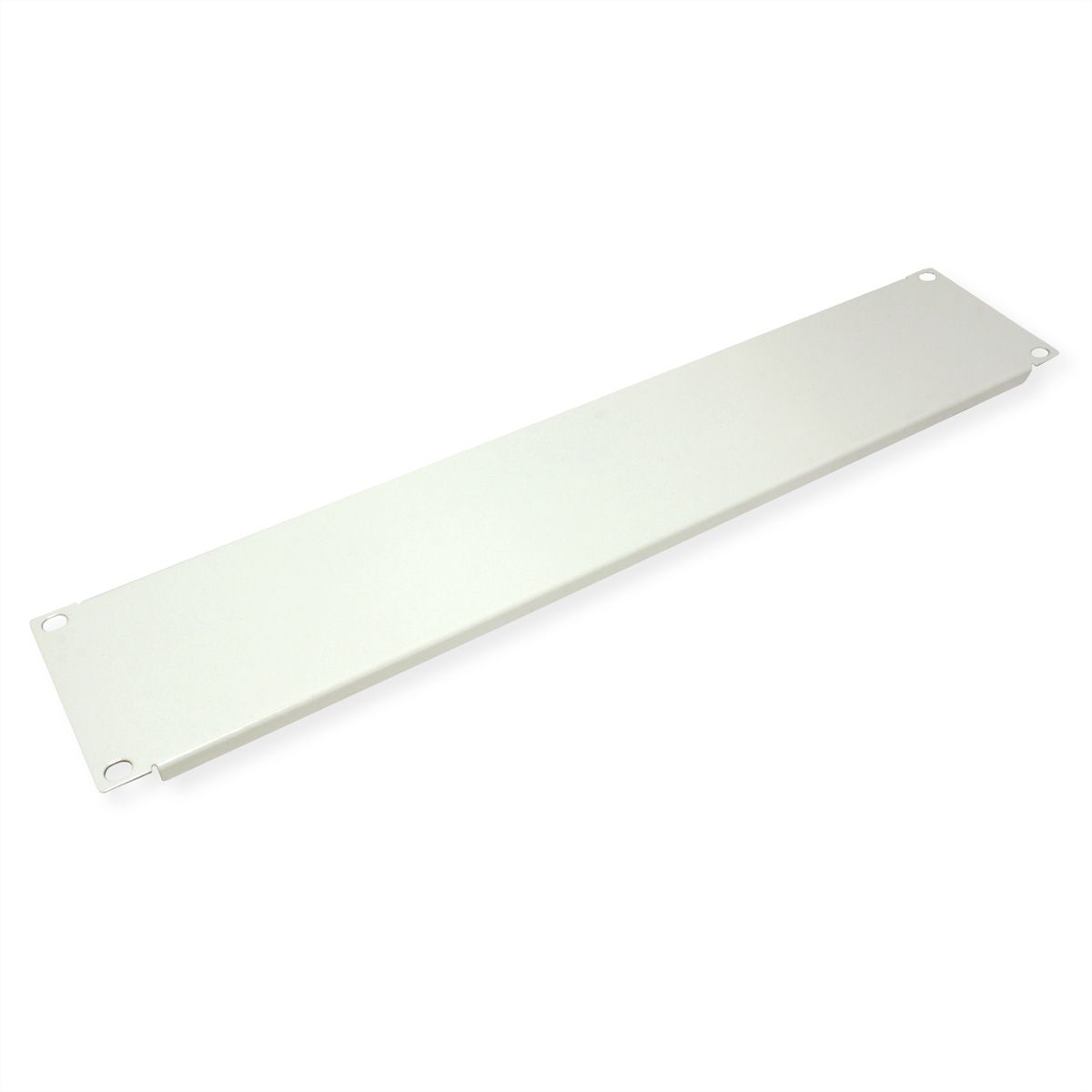19" Blank Panel, 2U, Metal, grey