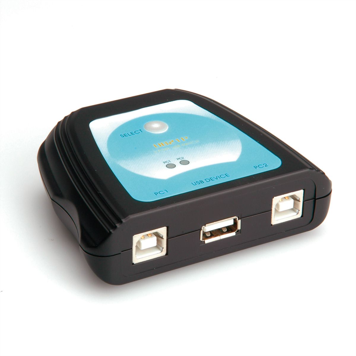 2-poorts 2-naar-1 USB 3.0 switch voor het delen van randapparaten - met USB -voeding