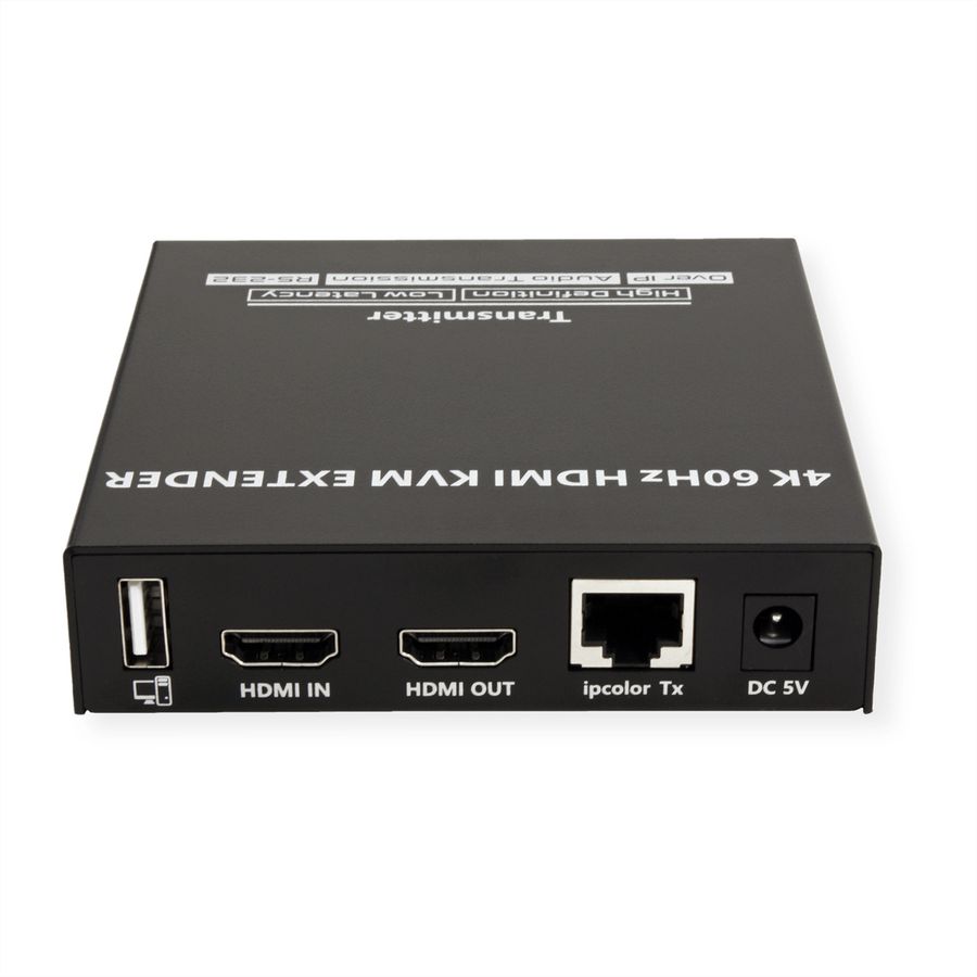 VALUE KVM Extender over Cat. 6/6A, HDMI, 4K@60Hz, max. 120m