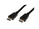 VALUE HDMI Ultra HD Cable + Ethernet, M/M, black, 1 m