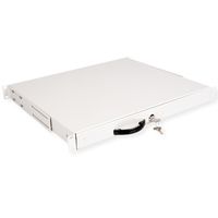 ROLINE 19-inch keyboard insert 1 U, 400 T lockable grey