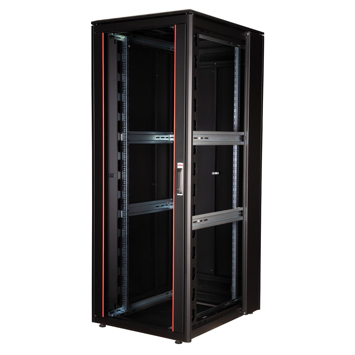 ROLINE 19-inch Network Cabinet Pro 42 U, 800x1000 WxD Glass door black
