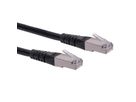 ROLINE S/FTP (PiMF) Patch Cord, Cat.6 (Class E), black, 2 m